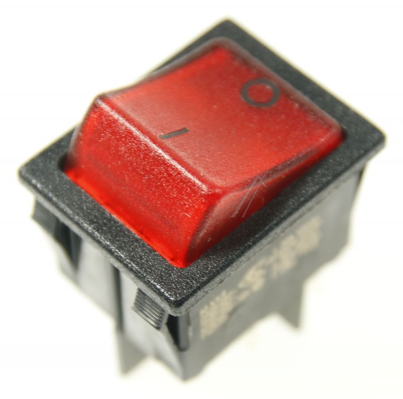 Interbär 365229522 Doppelschalter - Ausschalter 2-pol beleuchtet 16a/250v 22x30