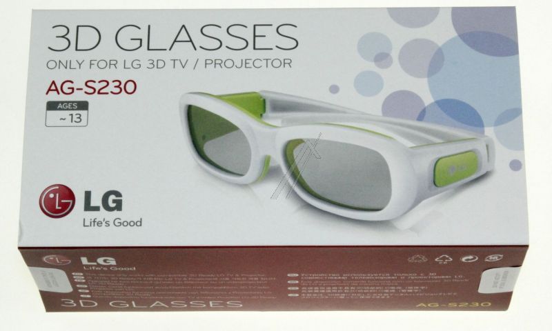 LG EBX61368501 - Ag-s230 aktive 3d-brille, kids design, gr: small