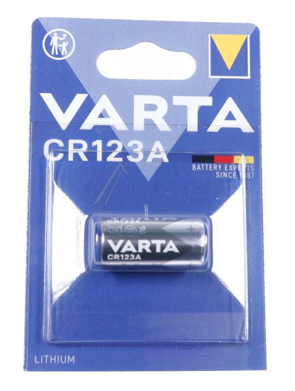Varta - Cr123a 6205301401 3,0v-1600mah lithium varta 1er blister professional
