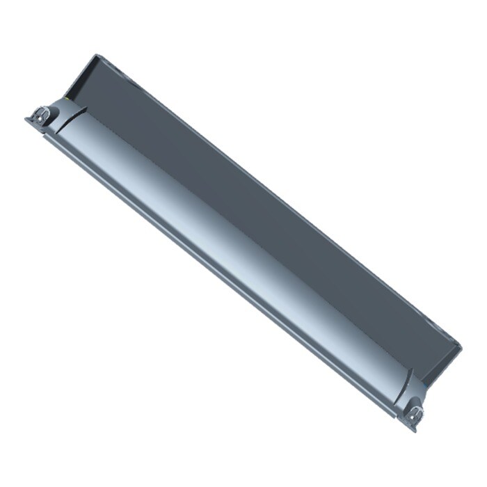 AEG Electrolux 1173371335 Fussleiste - Fussplatte,weiss
