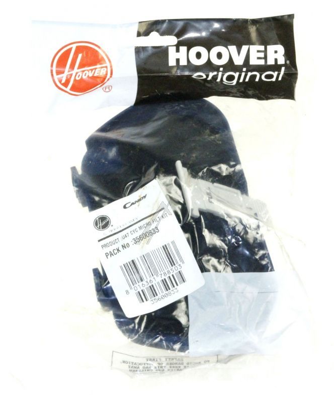 Candy Hoover 35600833 Staubsaugerfilter - U47 filter-set für zyklonkassette