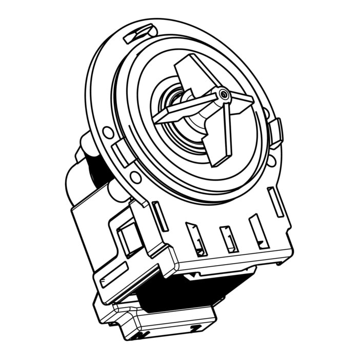 AEG Electrolux Laugenpumpe 140001900012 für Geschirrspüler Ersatzteil