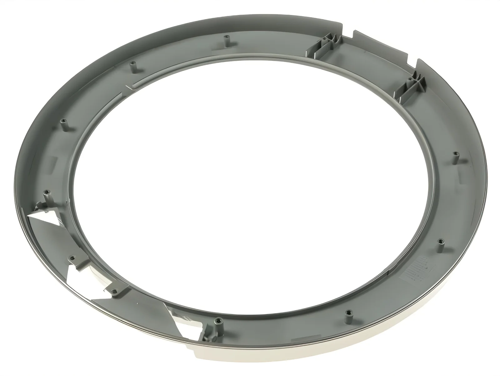 Türring 00672818 Bosch Siemens für Waschmaschine Flanschbullauge vorne silbern Ersatzteil
