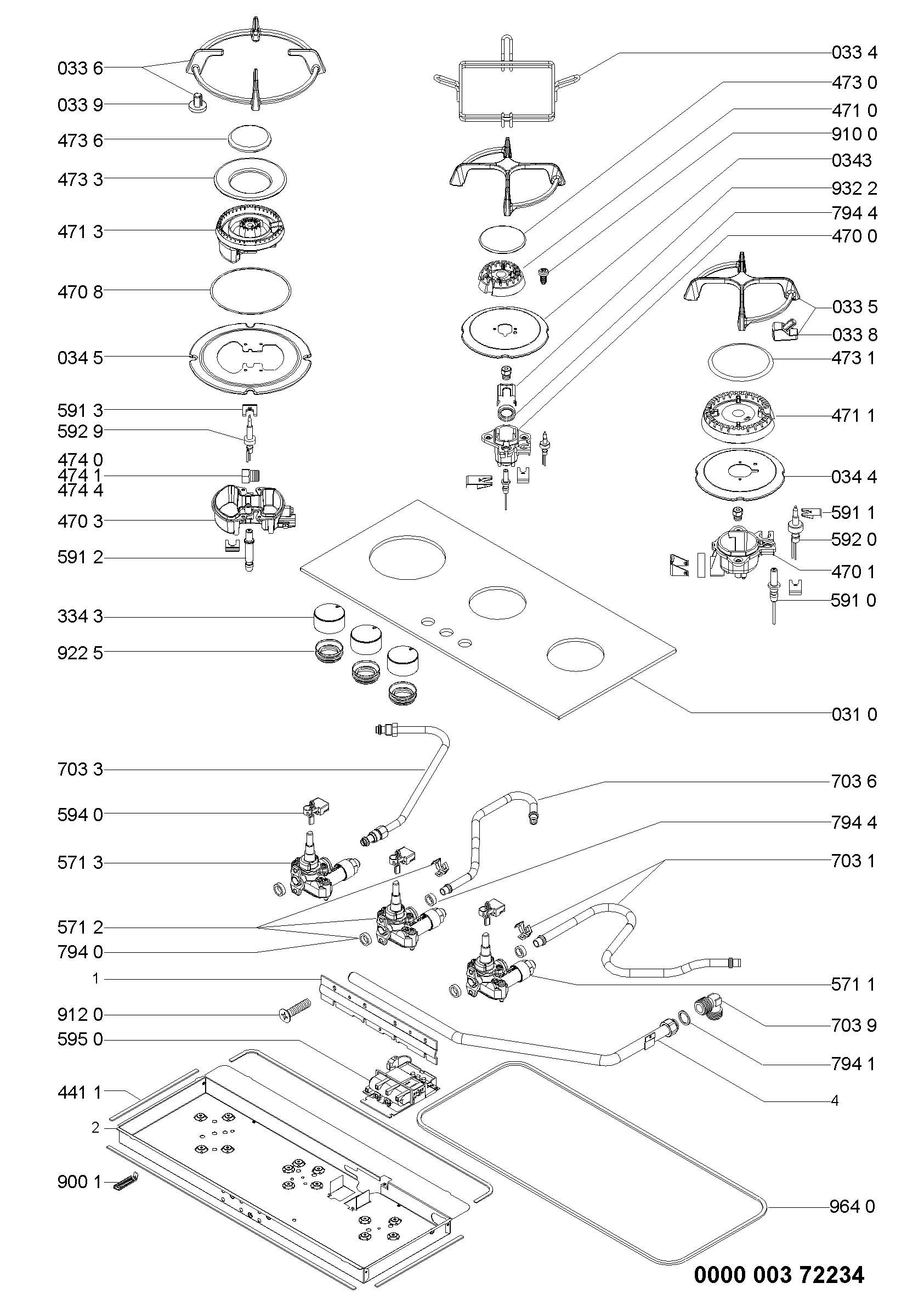 Explosionszeichnung Ikea 857939022011 HBN G720 W Explosionszeichnung Ikea 857939022011 HBN G720 W