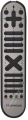 Vestel 20242160 - R/c 1062 fernbedienung passend für techwood (pe.silber)(grau/s)