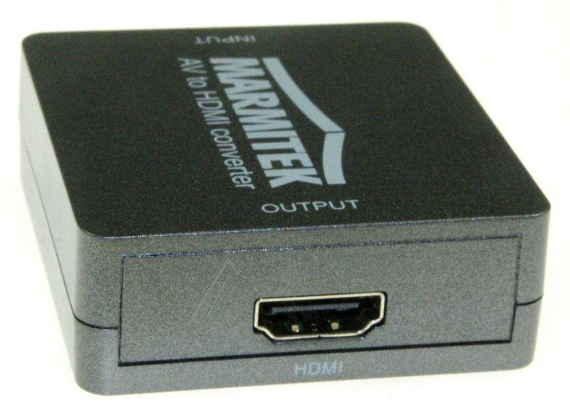 Marmitek 25008264 HDMI-Converter - Connect ah31 passend für rca auf hdmi konverter -1080p full hd - keine software notwendig - scart - av hdmi adapter