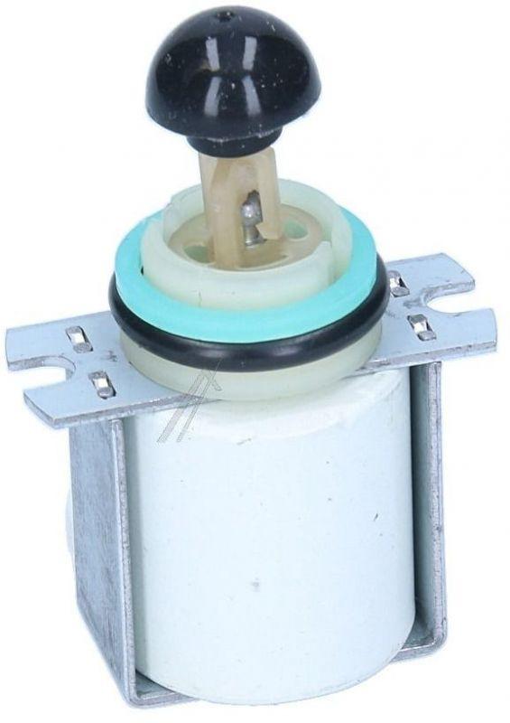 BSH Bosch Siemens 00166874 Magnetventil - Ablaufventil mit halbrunden schwarzen ventilverschluss aus gummi