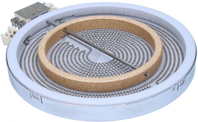 Whirlpool Indesit 482000029418 Zweikreis-Strahlungsheizkörper - C00139043 kochzone, 2000w 230v