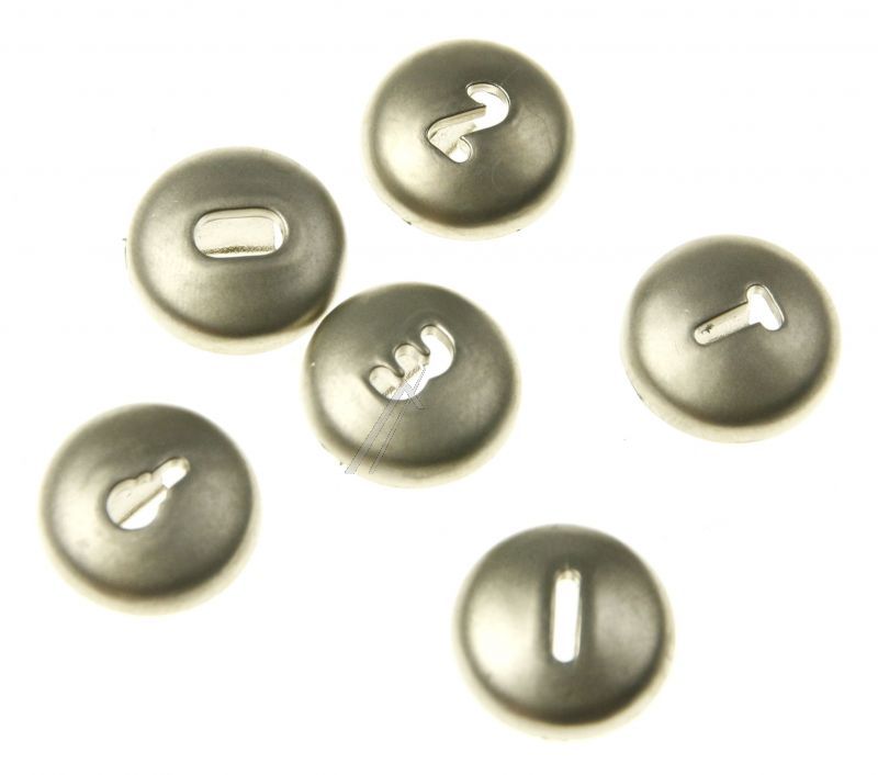 Arcelik Grundig Beko 9188377002 Knopf Taste - Krom dugmeler