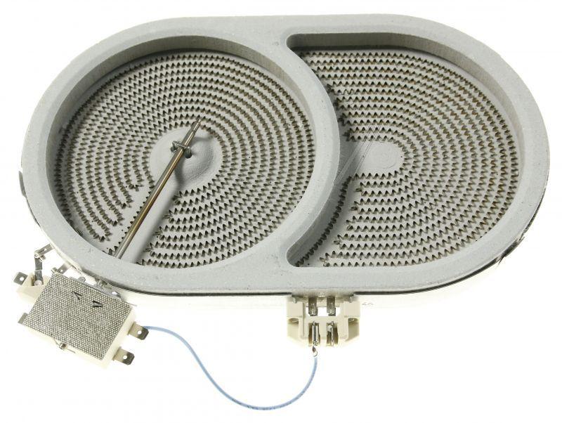 Atlan 2401000046 Strahlenheizkörper - 10.57411.504 zweikreis-strahlungsheizkörper, 2000w, oval
