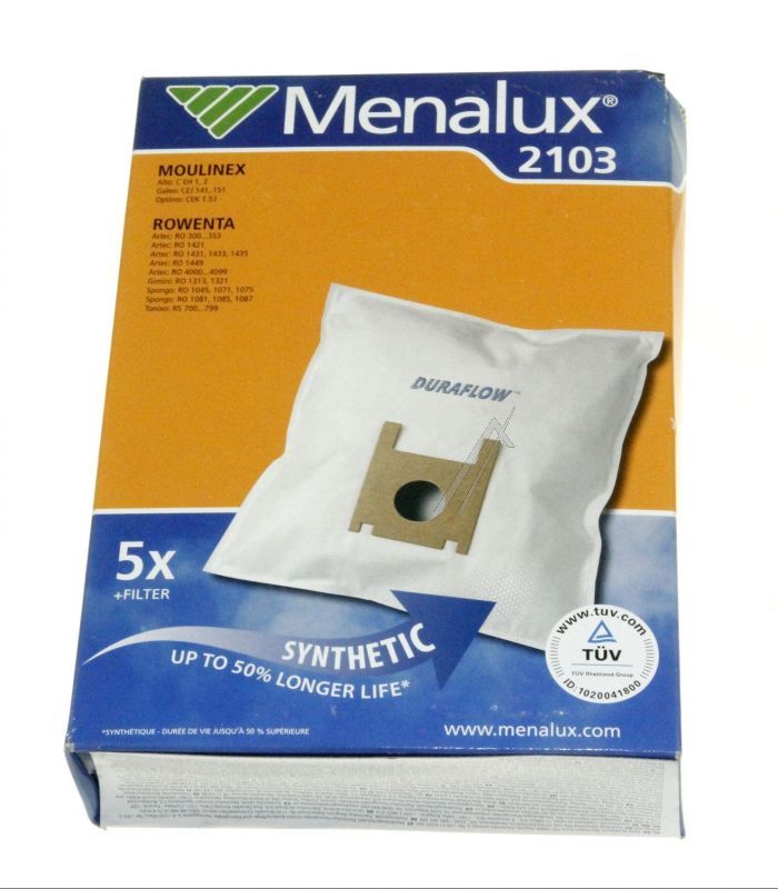 AEG Electrolux 9001961979 Staubsaugerbeutel - 2103 5 bags+1mcf to cut