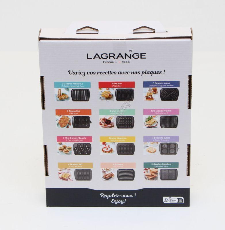Lagrange 010722 Waffelplatte - Jeu plaq. gaufres liégoises/maxi aa premium