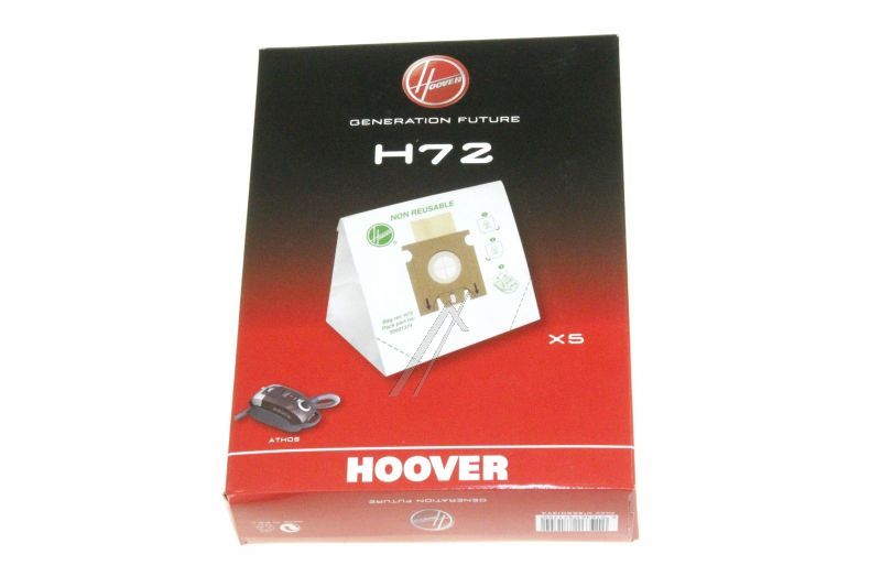 Candy Hoover 35601374 Staubsaugerbeutel - H72 papierstaubbeutel, 5 stück