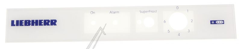 Liebherr 742402100 Bedienteilblende - Bedienteilblende bedruckt gx 8 Liebherr 742402100 Bedienteilblende - Bedienteilblende bedruckt gx 8