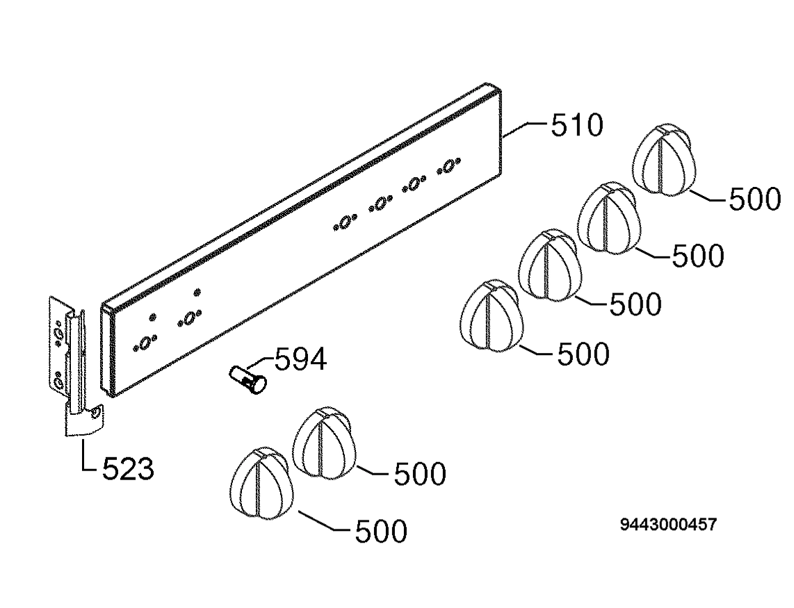 Explosionszeichnung Ikea 94406400103 UCG3O Explosionszeichnung Ikea 94406400103 UCG3O