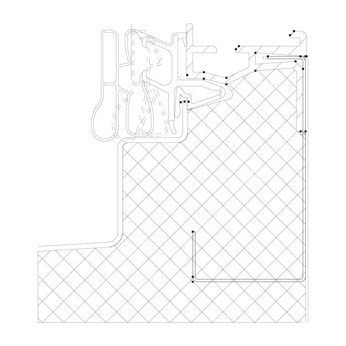 AEG Electrolux 140064972015 - Kühlschranktür,weiss,isolation