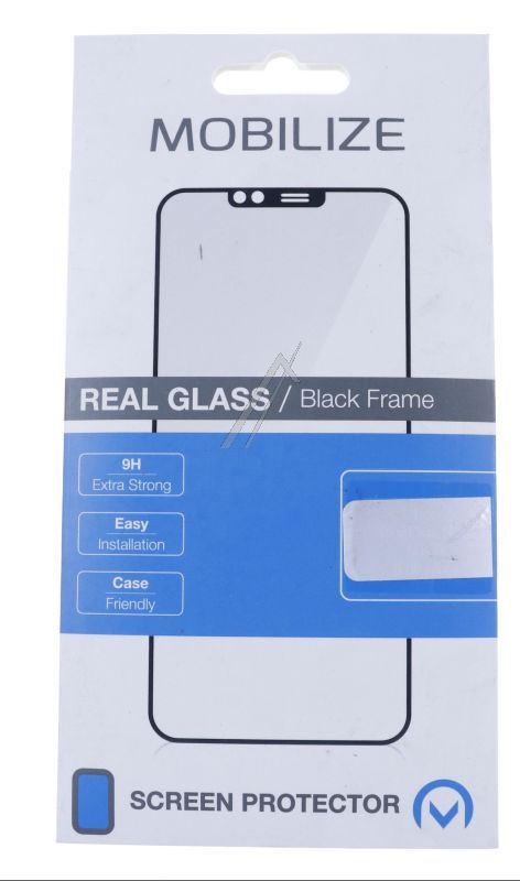 Mobilize 54756 Display-Schutzfolie - Passend für mobilize glass screen protector - black frame - oneplus nord n100