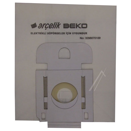 Arcelik Grundig Beko C00939746 Staubsaugerbeutel - 3298110100 papier filter