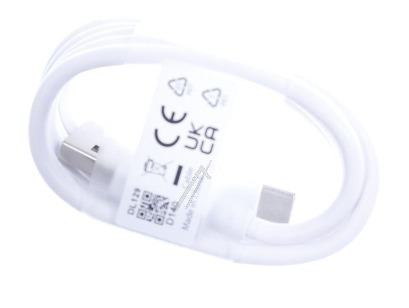 Oppo 2180804 USB-Verbindung - Micro cable 1m usb male/type c dl129 white with fast-charge(with qr code)(with shielding shell) 4# d