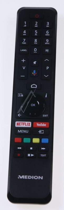 Vestel 23720411 - R/c 43160n fernbedienung passend für medion (gray/s)(black/p)