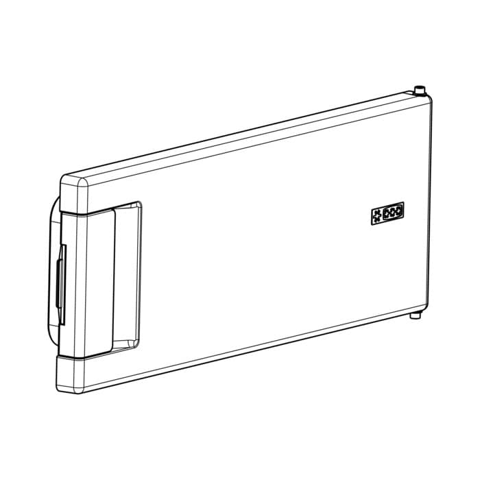 2063754051 Klappe Gefrierfach - Evaporator flap
