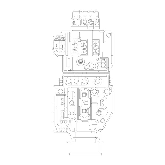 AEG Electrolux 2260204215 Thermostat - Halter,boden