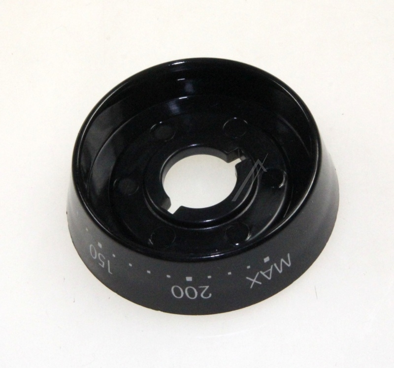 Whirlpool Indesit 482000031690 Ring - C00285754 knob disc -for el. thermostat black