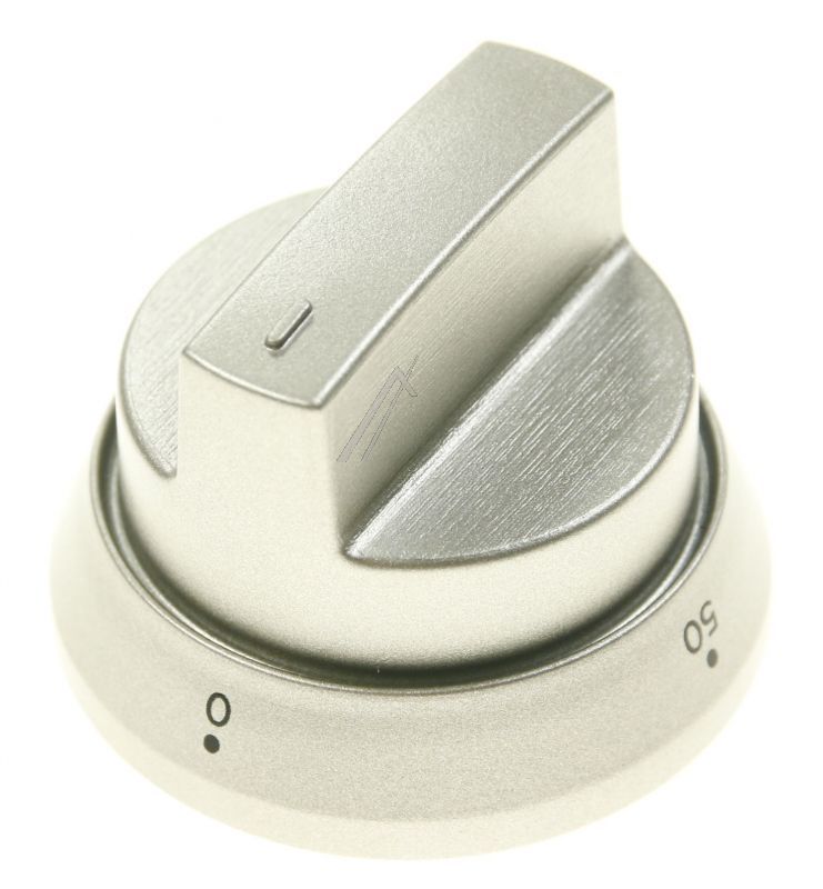Whirlpool Indesit 488000537789 Knebel - C00537789 knob - ind bld,20 th,elm,silver