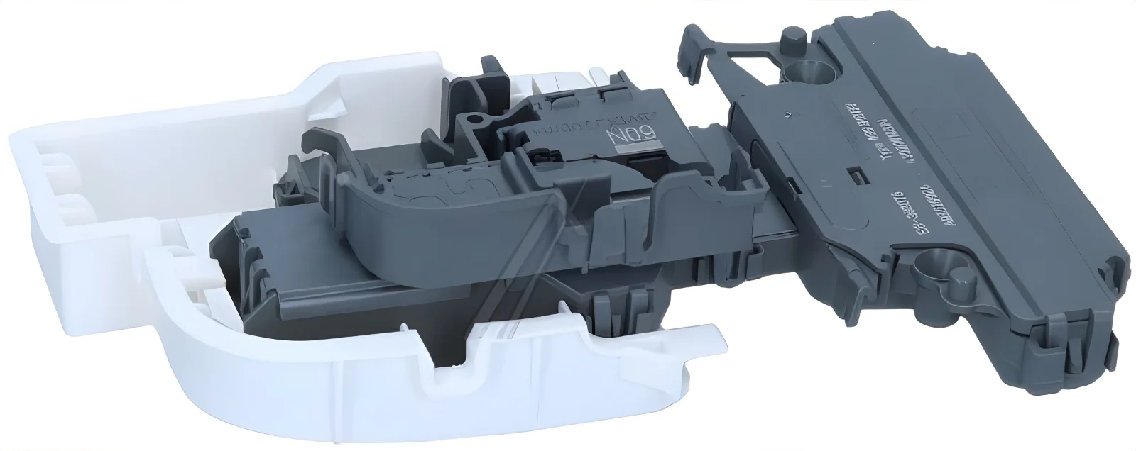 AEG Electrolux 4055496790 Türschalter - Door lock,casing,with opener,6