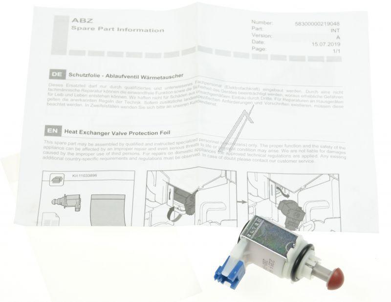 Bosch Siemens Ablaufventil 11033896 für Geschirrspüler Wassertasche Ventil Reparatursatz Ersatzteil