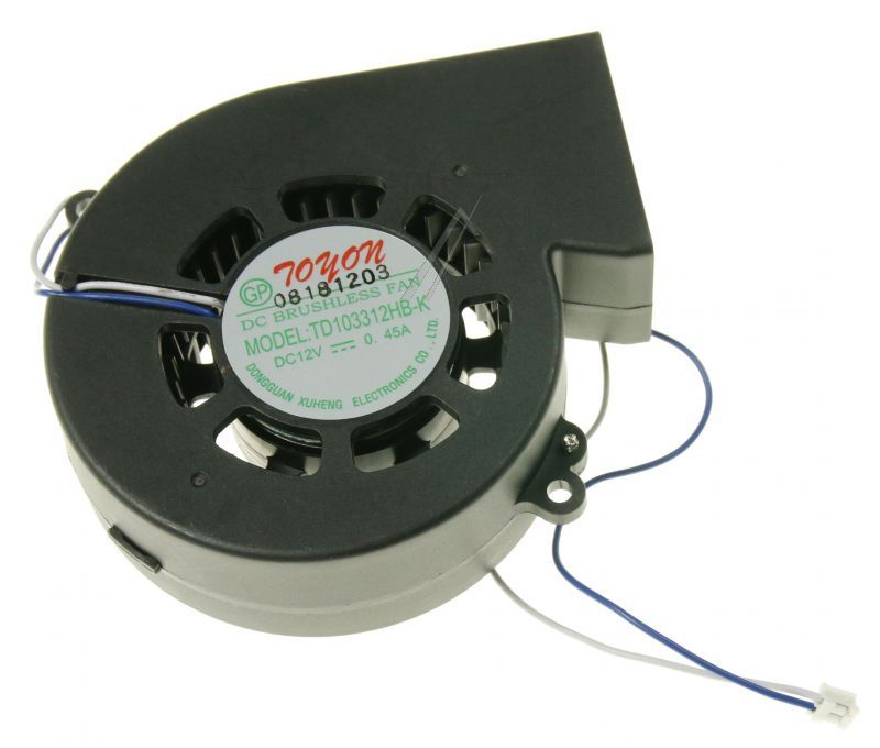 Midea 17466000000040 Lüfter - Td103312hb-k dc12v lüfter, 12vdc/450ma, 5w