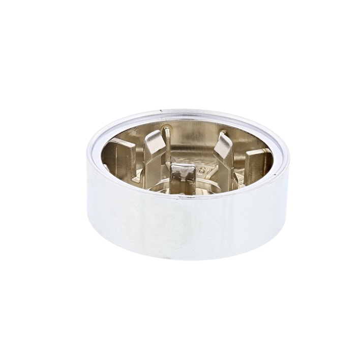 AEG Electrolux 1366129409 Knopf Taste - Knebel,deckel,verchromt,p10