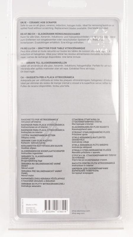 AEG Electrolux 9029865327 Schaber - Glaskeramik schaber