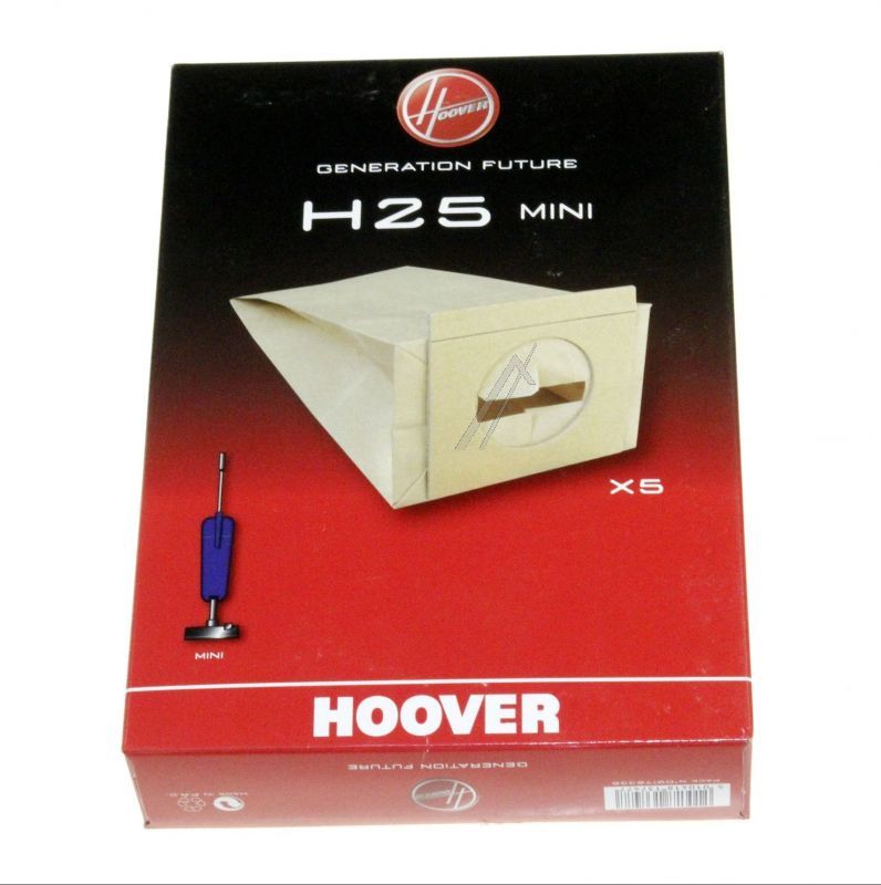 Candy Hoover 09178336 Staubsaugerbeutel - H25 papier-staubbeutel 5 stück