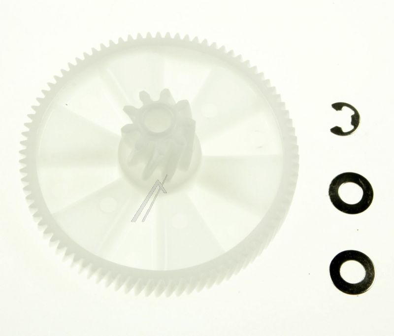 Delonghi KW715564 Rollen - Initial gear, washers and circlip
