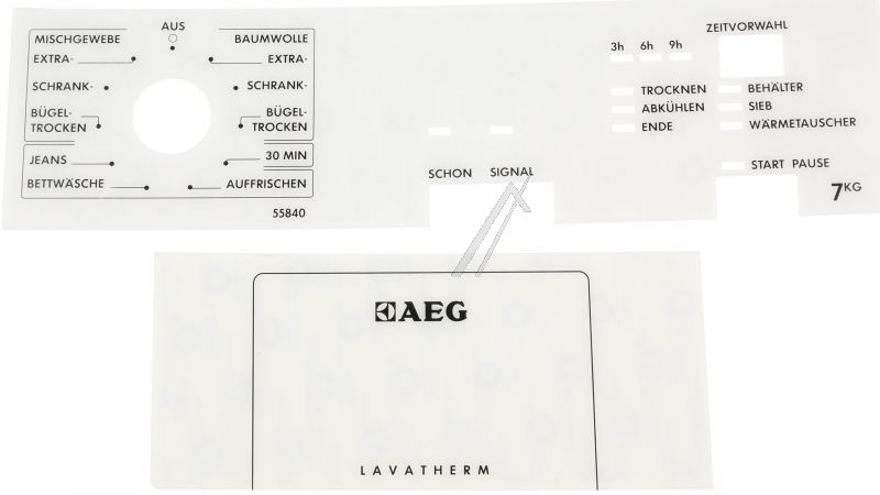 AEG Electrolux 1257400125 Blende - Blendenpaar