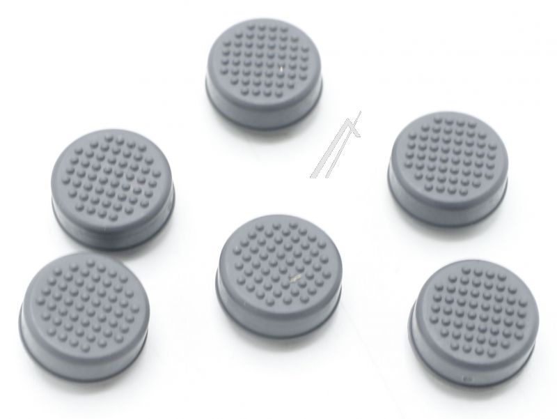 Vestel 23519995 Gummifuss - Foot rubber (pah)(1step)_6 adt_e/50