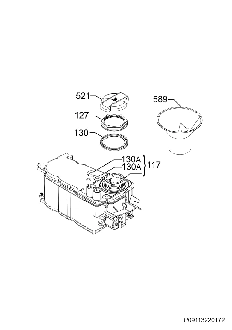 Explosionszeichnung Ikea 91143443506 RENODLAD 60352037 Explosionszeichnung Ikea 91143443506 RENODLAD 60352037