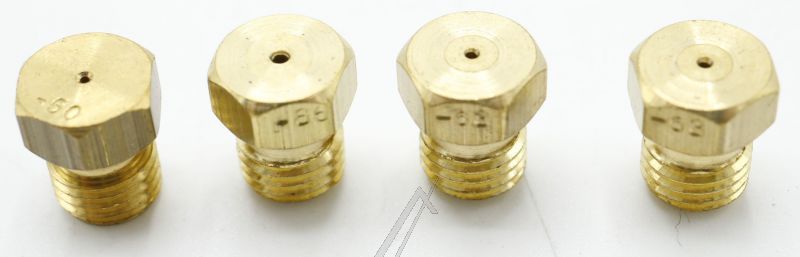 Whirlpool Indesit 488000510192 - C00510192 set of nozzles g3029 mbar 4g