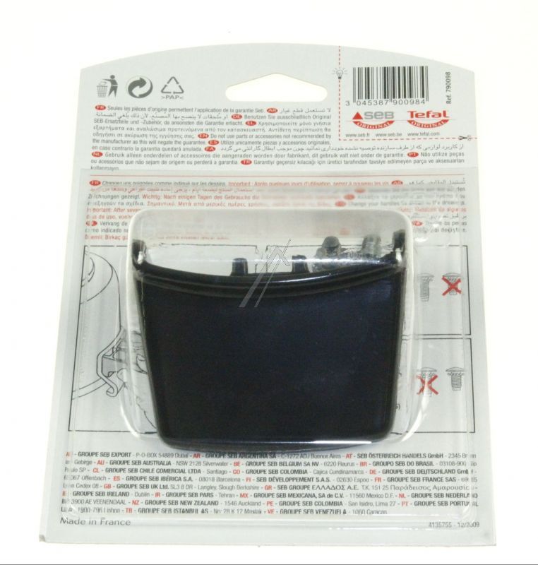 SEB 790098 Handgriff - Handgriff schwarz