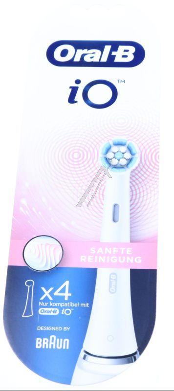 Braun 80346674 Zahnbürste - Oral-b aufsteckbürsten io sanfte reinigung 4er