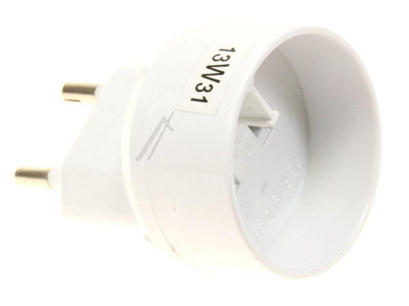 Inotech 190761 Reisesteckerset - Travel adapter m euro / f usa weiss