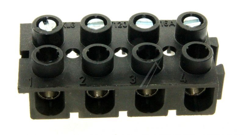 Arcelik Grundig Beko 300180144 Lüsterklemmen - Buchsenteil 4p sw 16a/380v