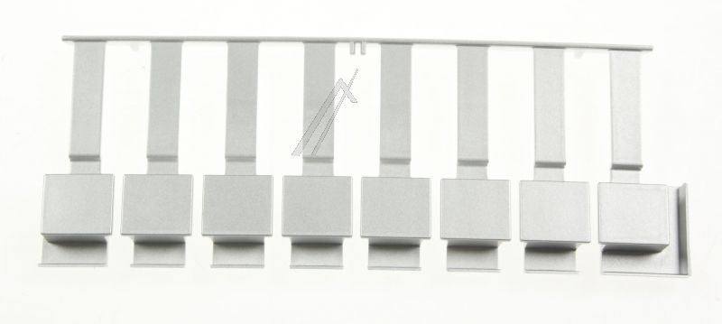 Whirlpool Indesit 481010438859 Tastensatz - C00437741 taste optionen, silber Whirlpool Indesit 481010438859 Tastensatz - C00437741 taste optionen, silber