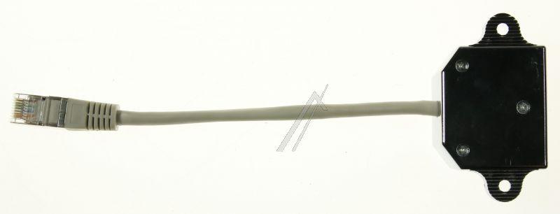 COM Westernstecker - Lan/lan cat5e patchkabel-adapter, rj45 stecker / 2x rj45 buchse