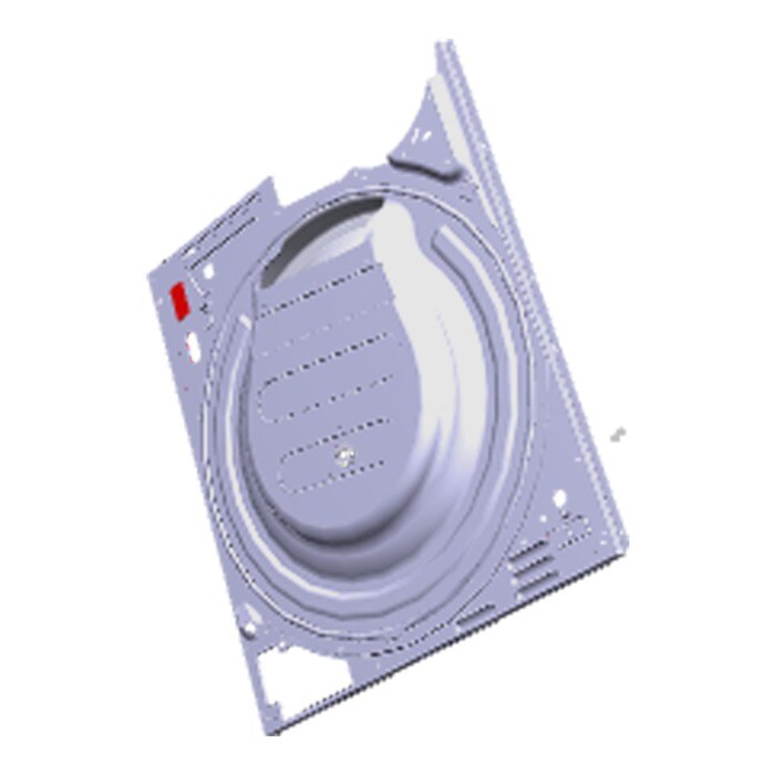 AEG Electrolux 1366005757 Rückwand - Rückwand,,hp,niagara