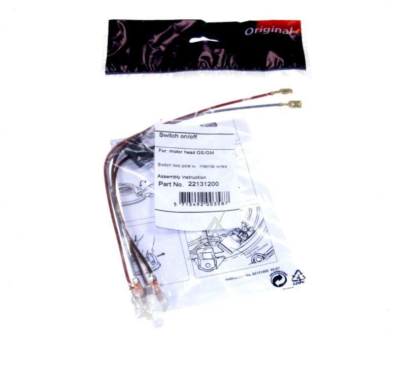 Nilfisk 22131200 Netzschalter - Ein-aus-schalter, 2-polig