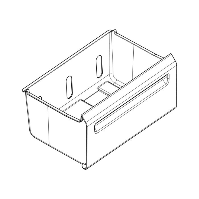 AEG Electrolux 2064459080 - Schublade gefriertruhe,unten