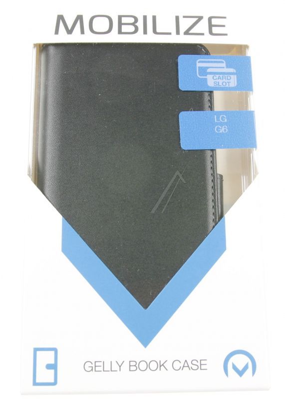 Mobilize 23223 - Mobilize classic gelly wallet book case passend für lg g6 black