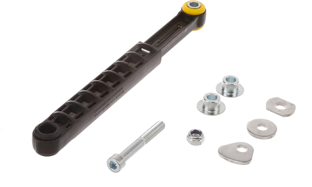 Bosch Siemens Stoßdämpfer 11047540 für Waschmaschine inkl. Montagematerial 1 Stk Ersatzteil